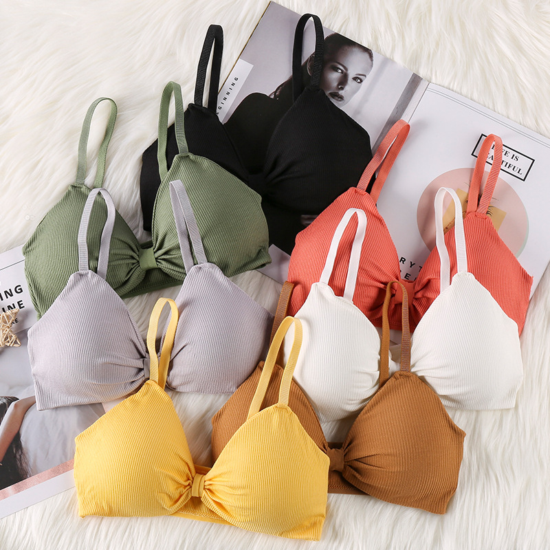 T Shirt Bra Seamless - セクシーなアクティブブラ、女性用シームレスブラレット、フィットネススポーツ用耐衝撃タンクトップ、無線ブラ下着