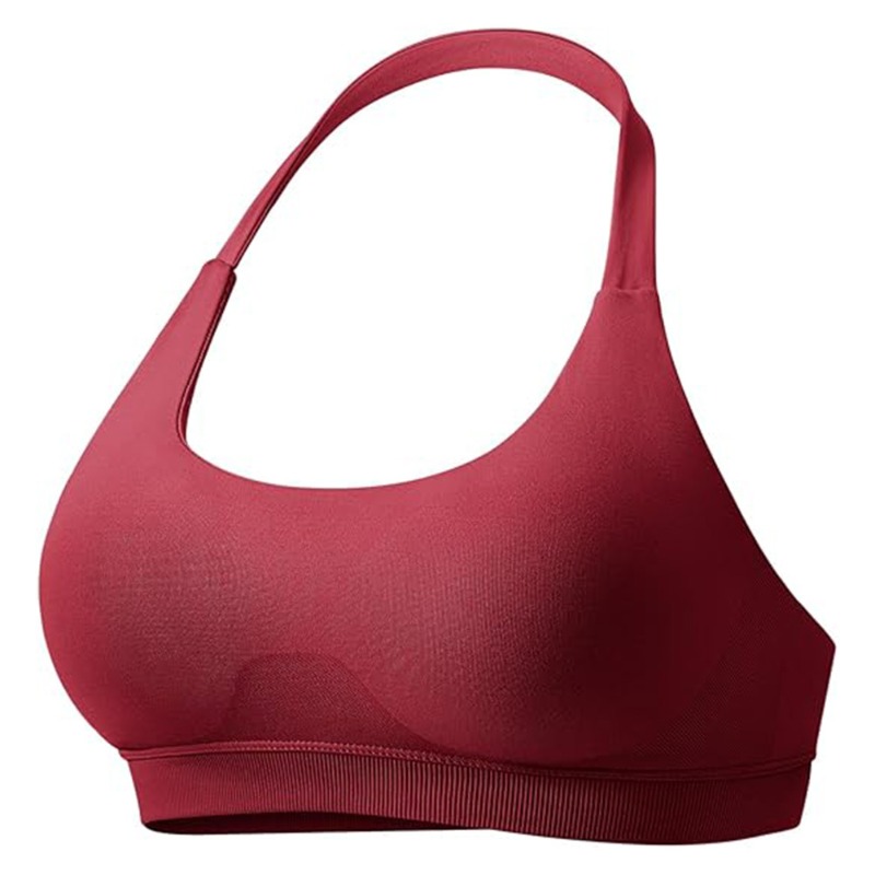T Shirt Bra Seamless - 夏用スポーツブラ レディース シームレス ホルターネックトップ ハイサポート プッシュアップ
