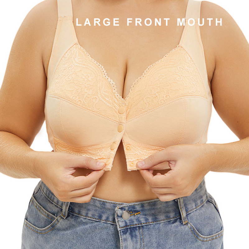 A-G カップ女性プラスサイズのブラジャーフロント閉鎖プッシ - Plunge Bra Push Up のレビューと価格