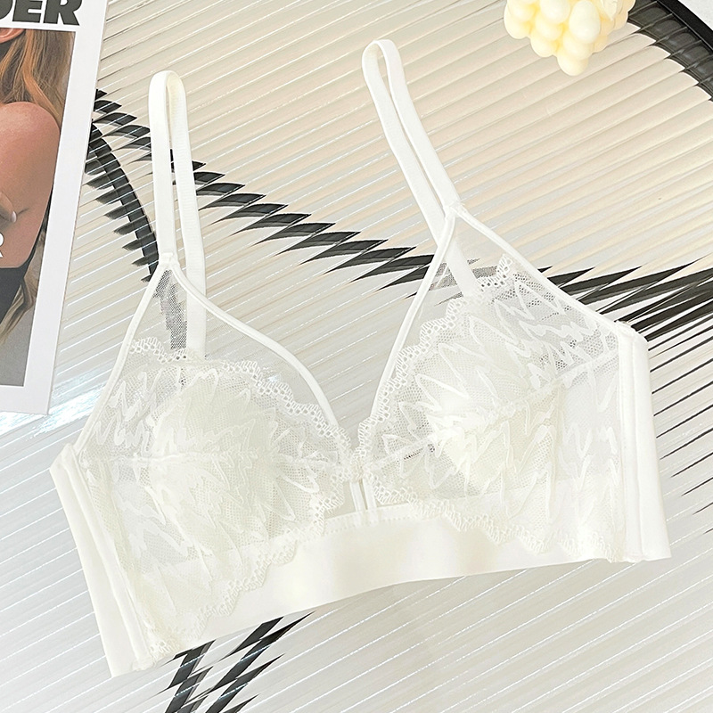 セクシーなレースクロップトップ、深いVバックレスキャミソール - T Shirt Bra Seamless のレビューと価格
