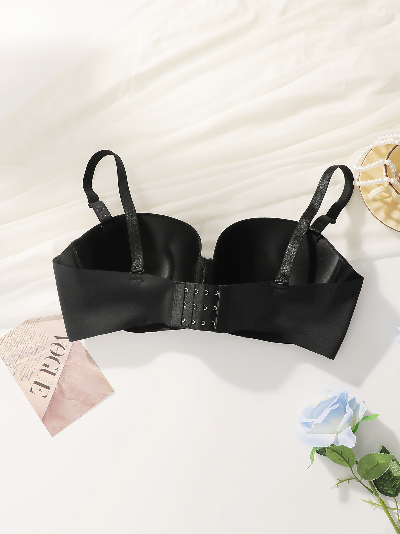 女性用大きいバスト向けプラスサイズストラップレスブラ、フロン - Minimizer Bra Women のレビューと価格