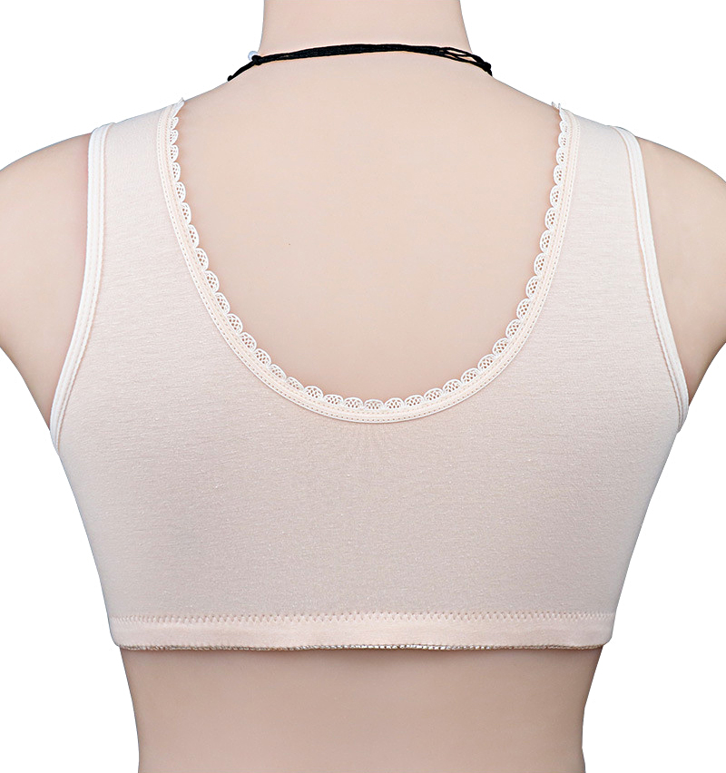 女性用、全面カバー、前留めタイプ、ワイヤーなし、パッドなし、 - Wirefree Bra Comfort のレビューと価格